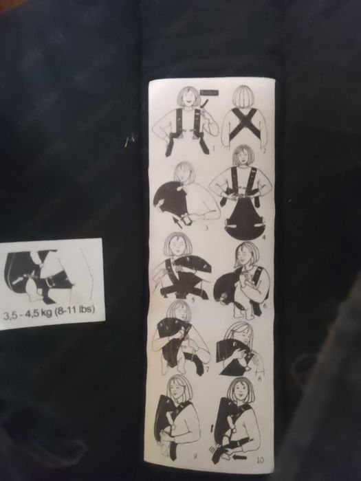 Слінг бебі Борн рюкзак для переносу дитини