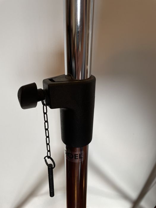 tripés de colunas, maraca PROEL (vintage) de metal