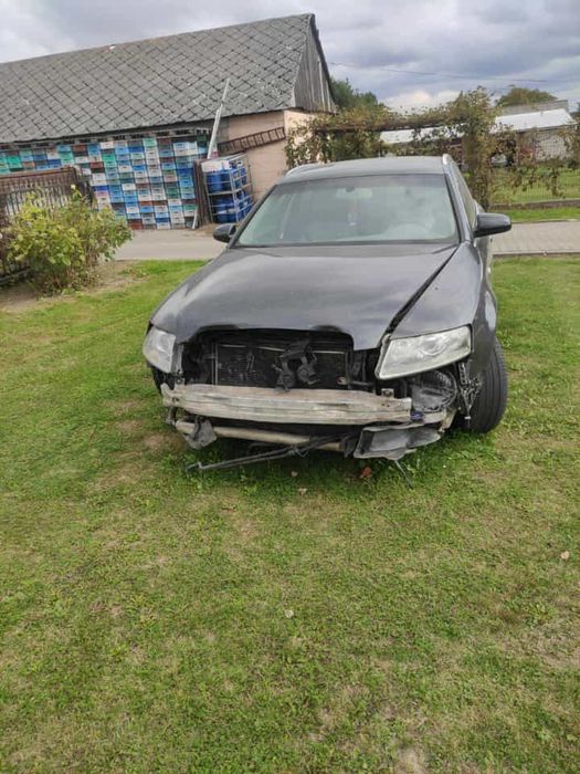 Audi a6c6  po spotkaniu z sarną