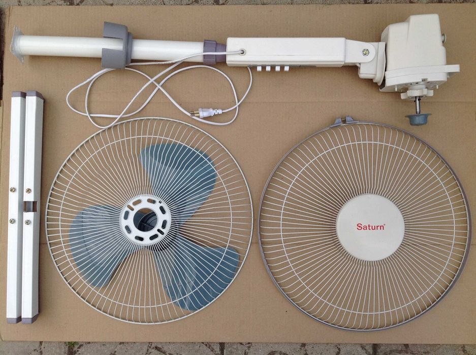 Вентилятор напольный Saturn ST-FN 8266 винтилятор вентилятар ветродуй