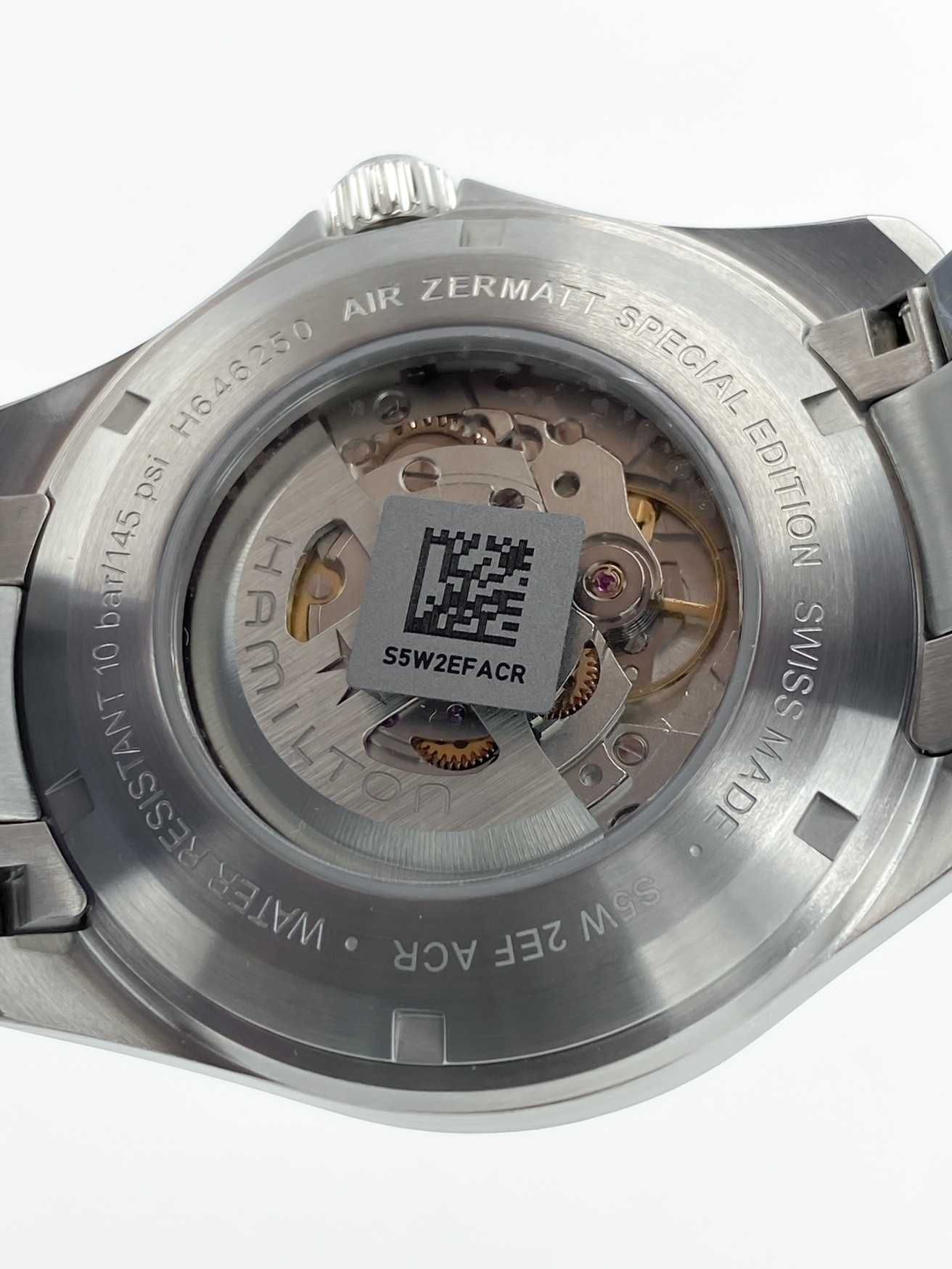 Relógio Hamilton Khaki Air Zermatt Special Edition Automático