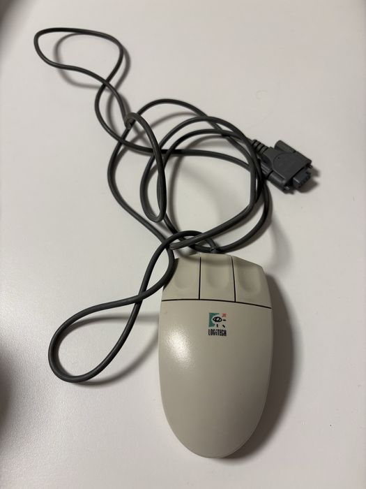 Retro myszka logitech M-M35