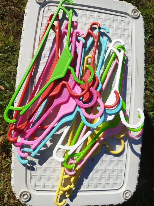 Wieszaki na dziecięce ubranka 32cm, 25szt