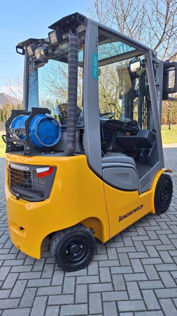 Jungheinrich TFG 316 z 2019r UDT maszt Triplex przesuw wózek widłowy l
