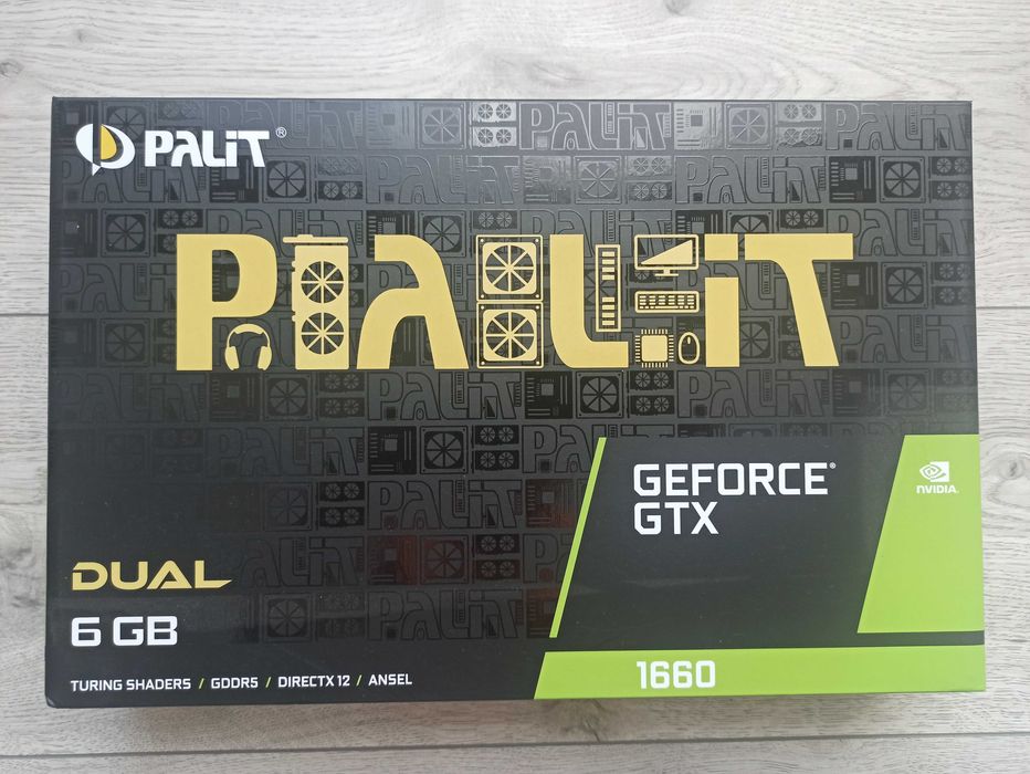 Відеокарта PALIT GeForce GTX 1660 Dual 6GB