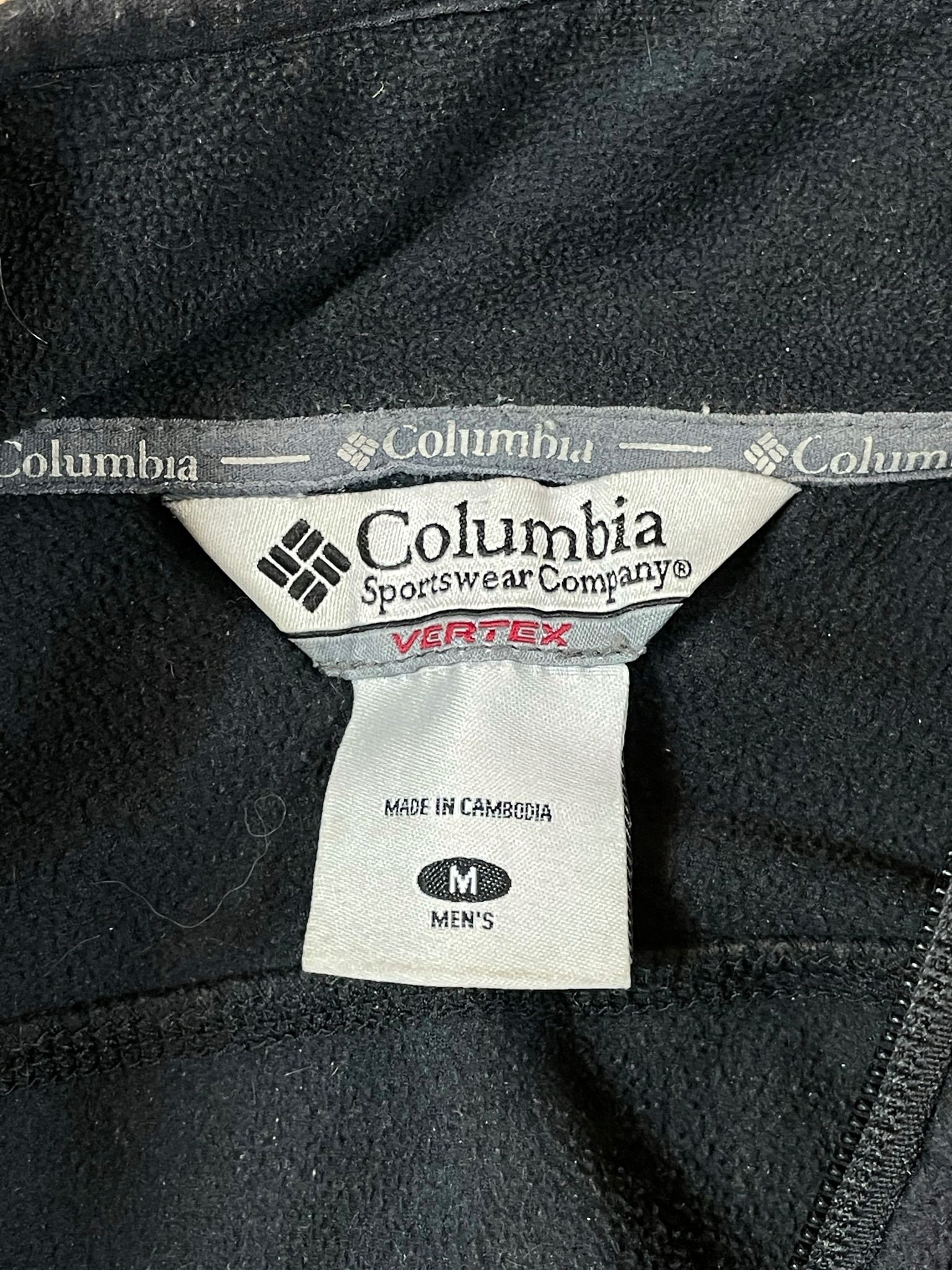 Columbia vertex polar męski half zip unikat logo M