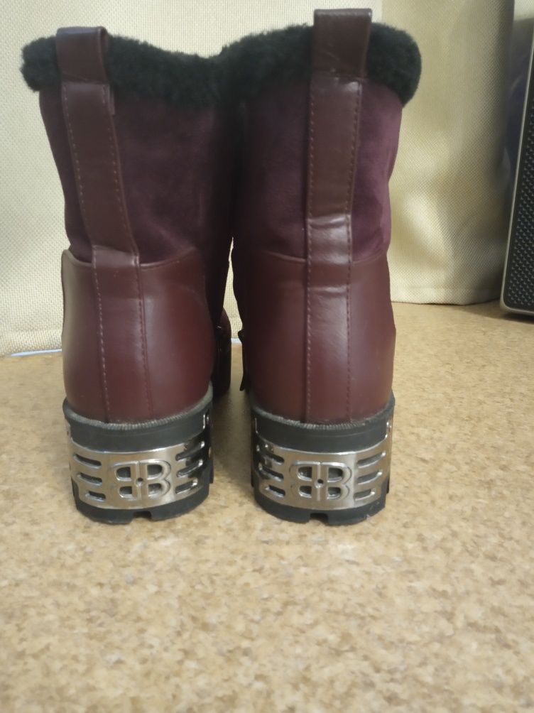 Ботинки зимние сапоги демисезонные ботильоны