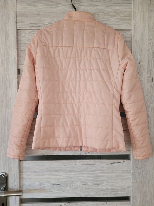 Kurtka damska pudrowy róż, rozmiar S/36,