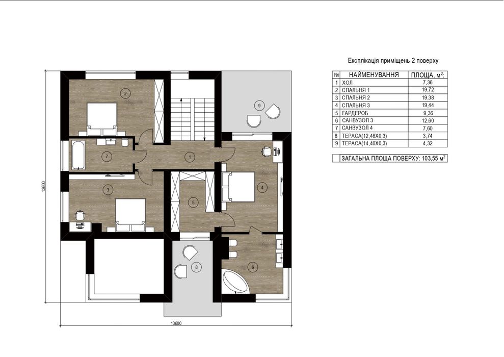 Будинок в Ходосівці, 319.000$
