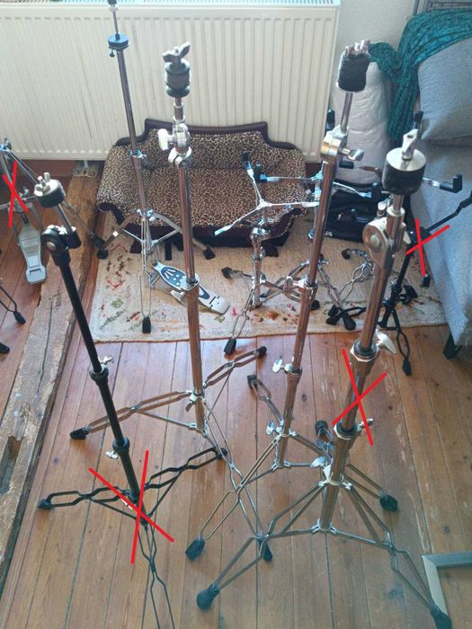 Стойки  для барабанов стійка барабанів журавлик для тарілок тарелок