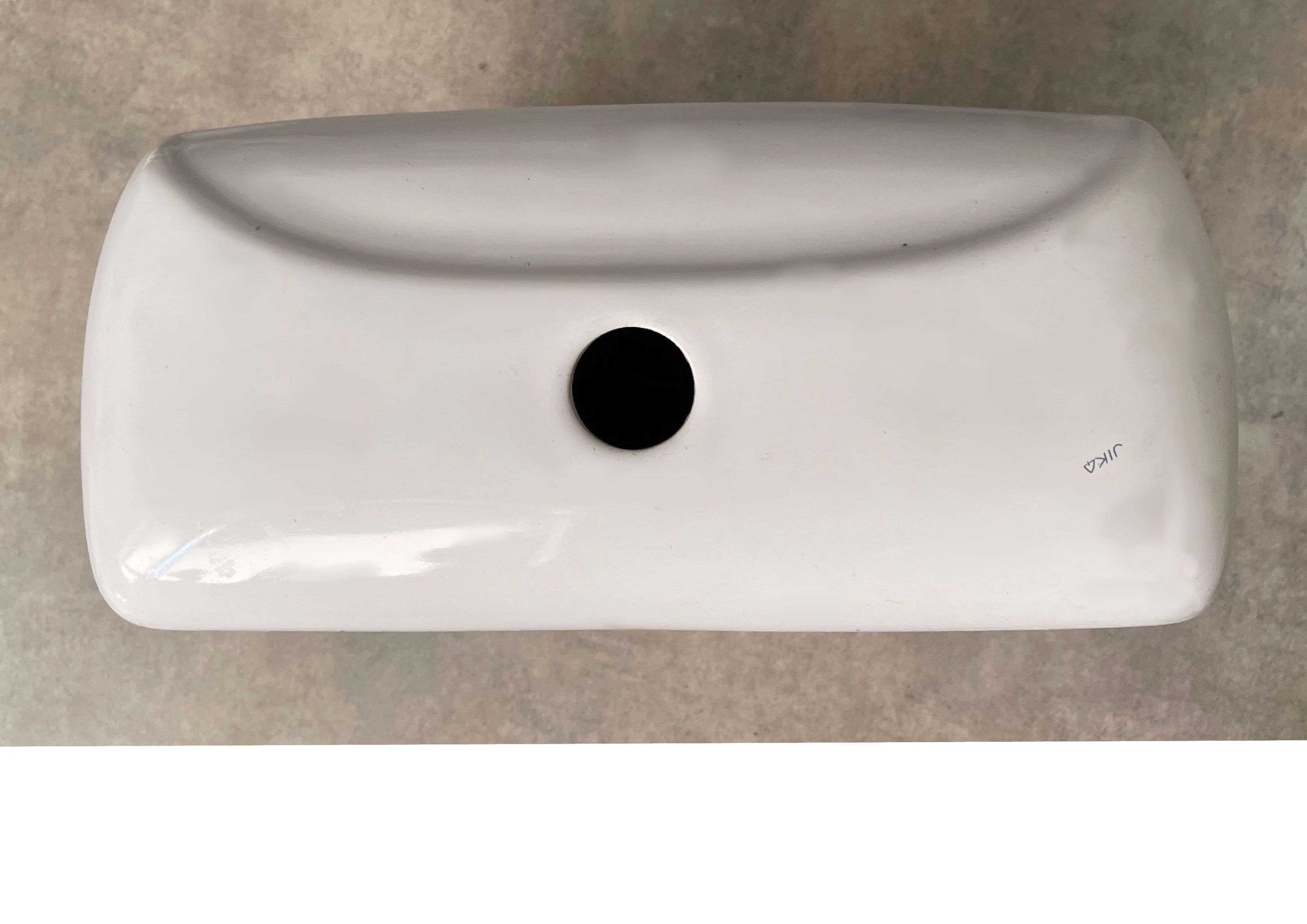 Zbiornik na wodę do kompaktu wc, spłuczka