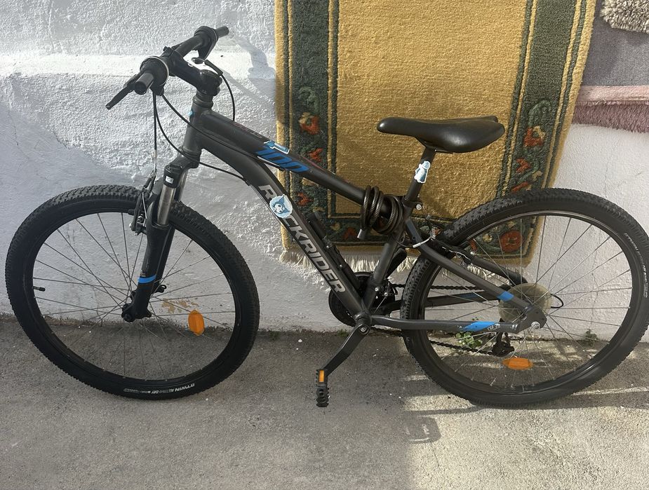 bicicleta rockrider como novo