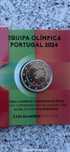 Moeda proof - Equipa Olímpica Portugal 2024