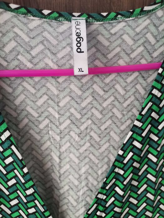 Szlafrok damski wzorzysty