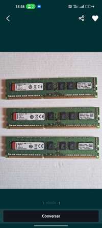 Memória RAM DDR3 4X 4G 1600HZ com nota fiscal