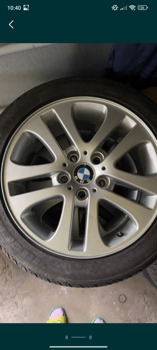 Alufelgi felgi BMW 17 5x120 z oponami