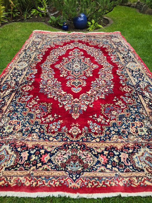 Kaszmirowy Kerman - Sygnowany perski dywan - Rękodzieło - 203 x 325 cm