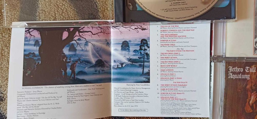 Продам CD диски  Manfred Mann’s Earth Band,Jethro Tull