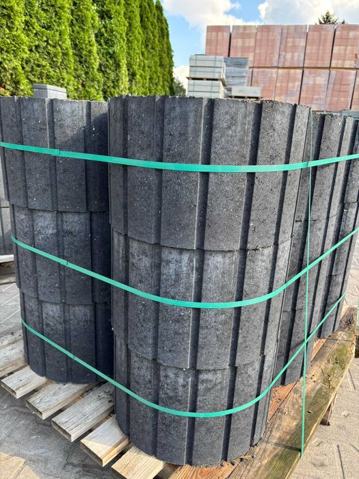 GAZON donica betonowa mrozoodporna na kwiaty krzewy trawy SZARY GRAFIT