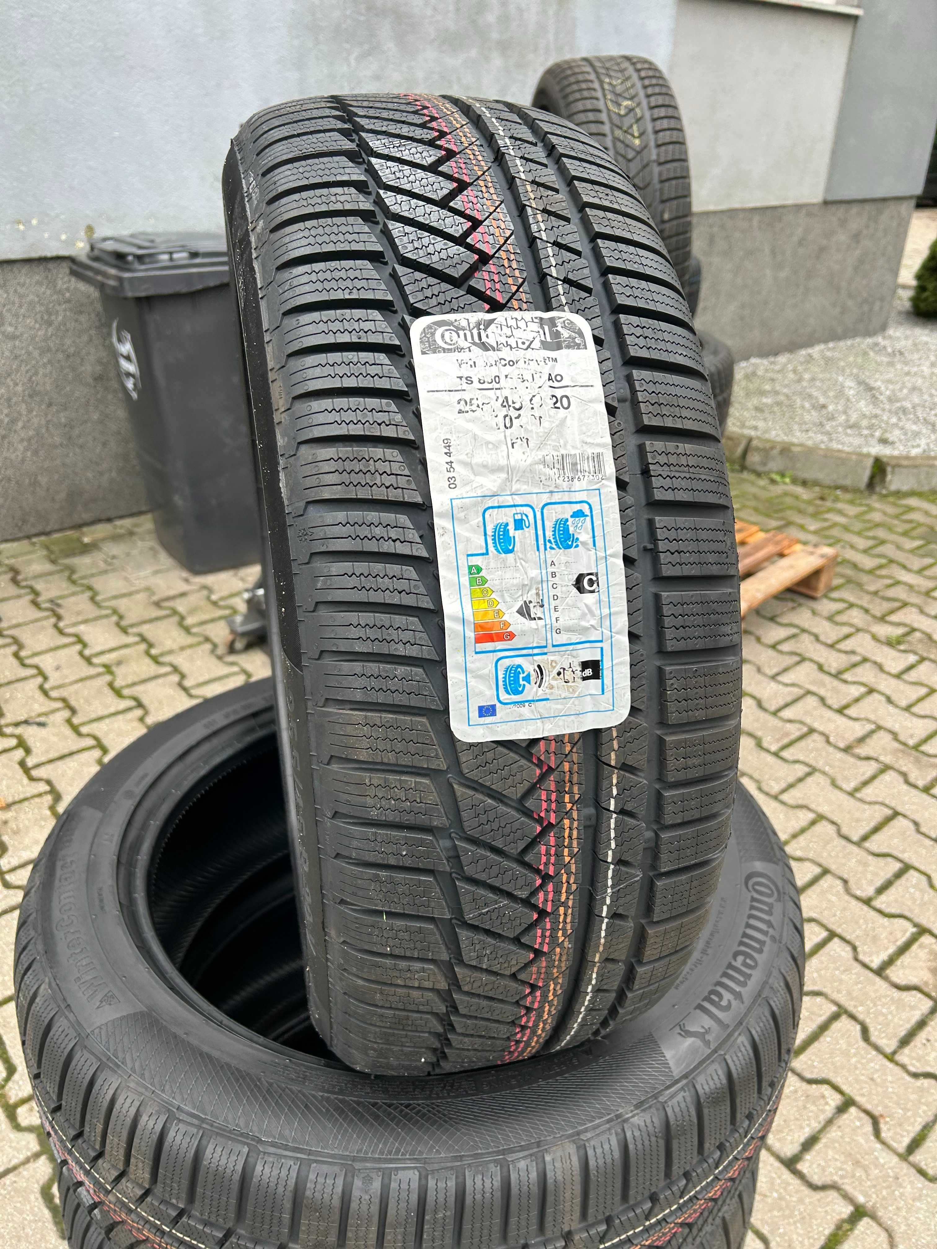 4x 255/45R20 Continental Winter Contact TS850P 101V FR Rant 2021r.