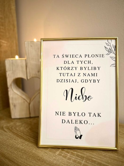Ta świeca płonie ślub wesele [bez ramki]