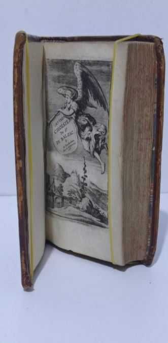 Belo exemplar de Jean Louis Guez de Balzac: "Cartas escolhidas". 1678