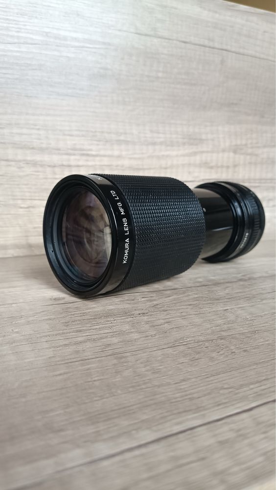 Komura zoom lens 80-210mm f4.5 for Canon Fd/FL