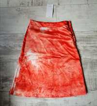 Nowa spódnica dla dziewczynki Reserved rozmiar 128 cm ombre pomarańczo