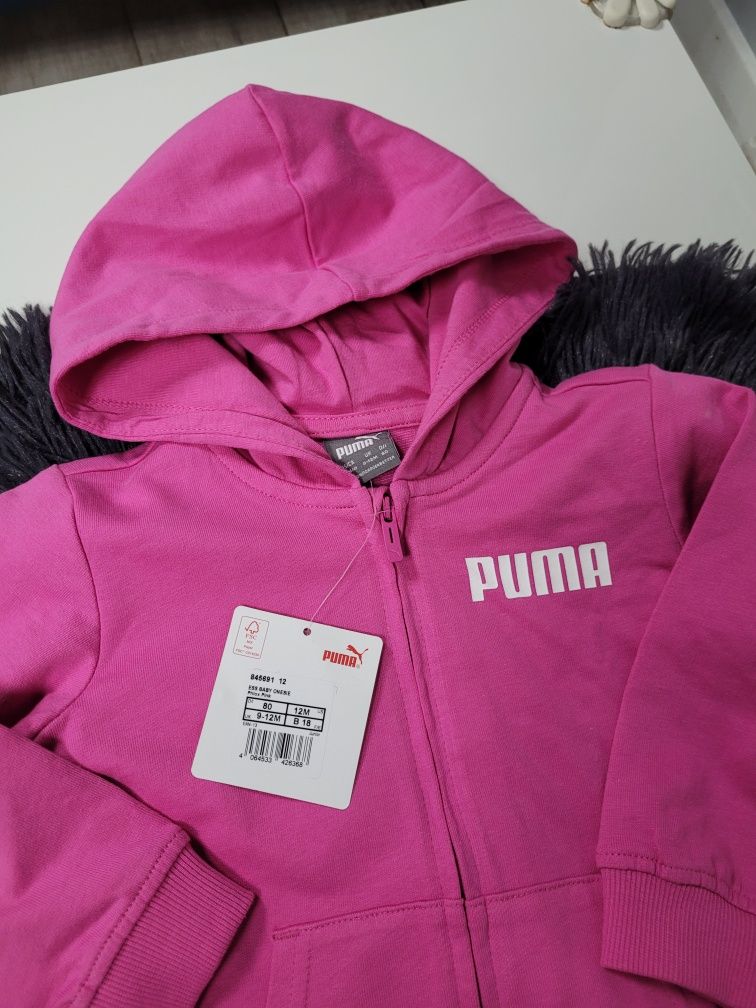 Kombinezon Puma dres różowy fuksja rozm 80 nowy z metką