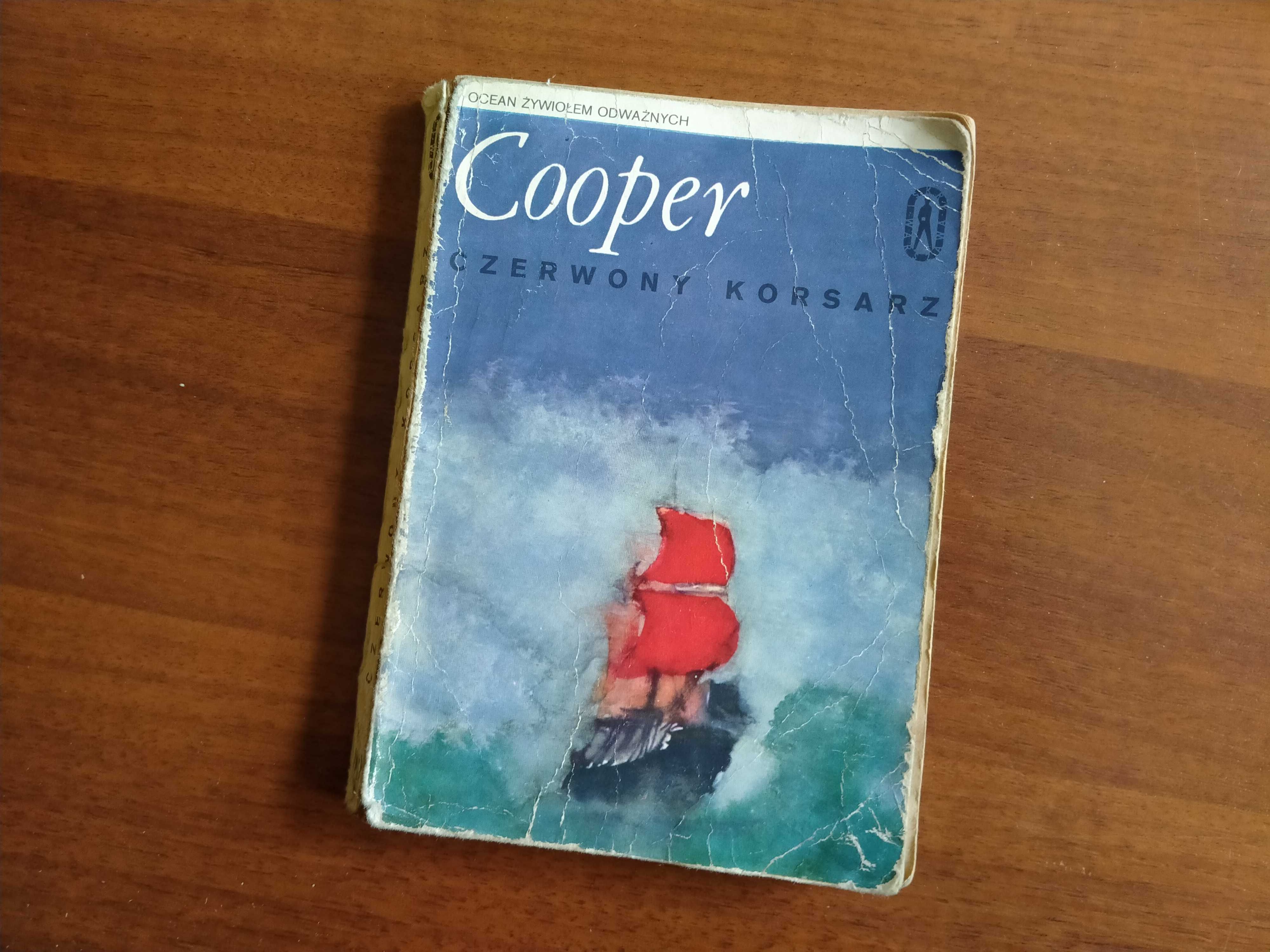 Czerwony korsarz, James Fenimore Cooper, powieść, książka, marynistyka