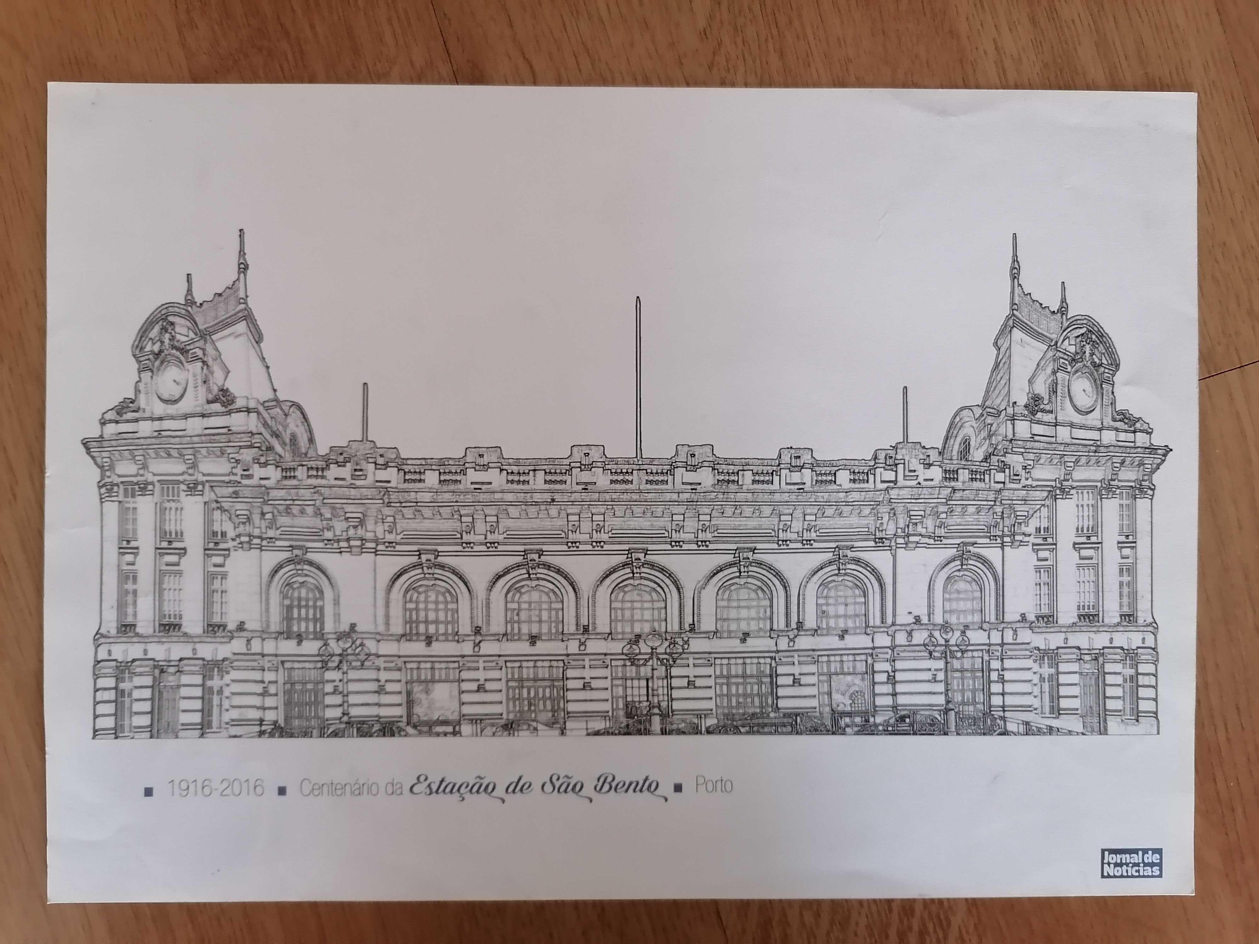 Pinturas - Coleção Porto com Sentido - A cidade do último século -JN