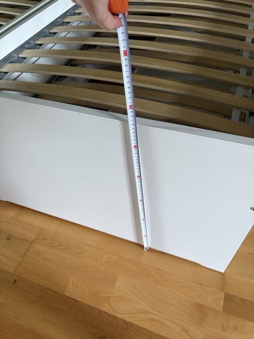 Stelaż łóżka podwojny z szufladami Ikea