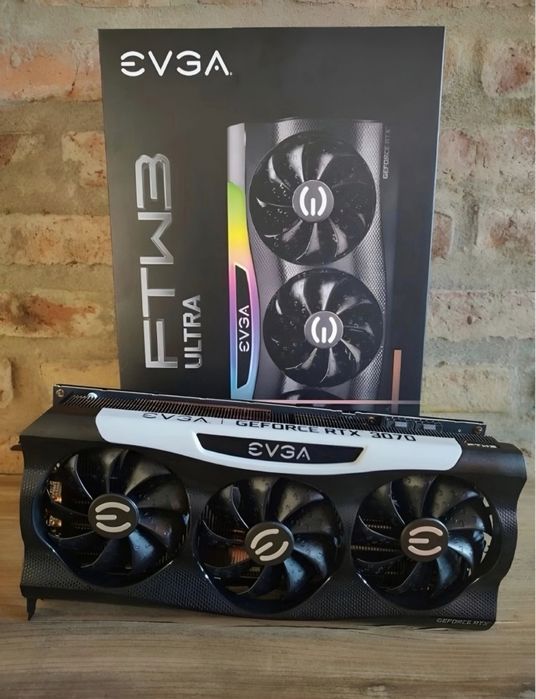 EVGA FTW3 RTX 3070 placa gráfica