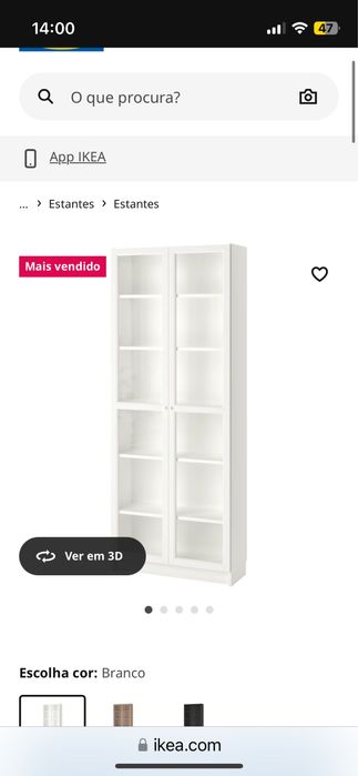 móvel ikea BILLY/OXBERG