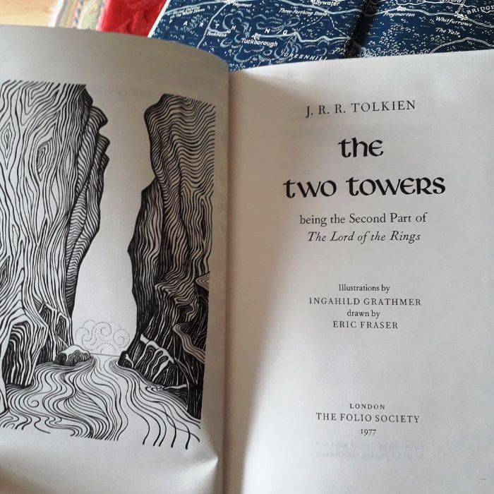 J R R Tolkien - Senhor dos Anéis - Folio Society Ed Pack 1977