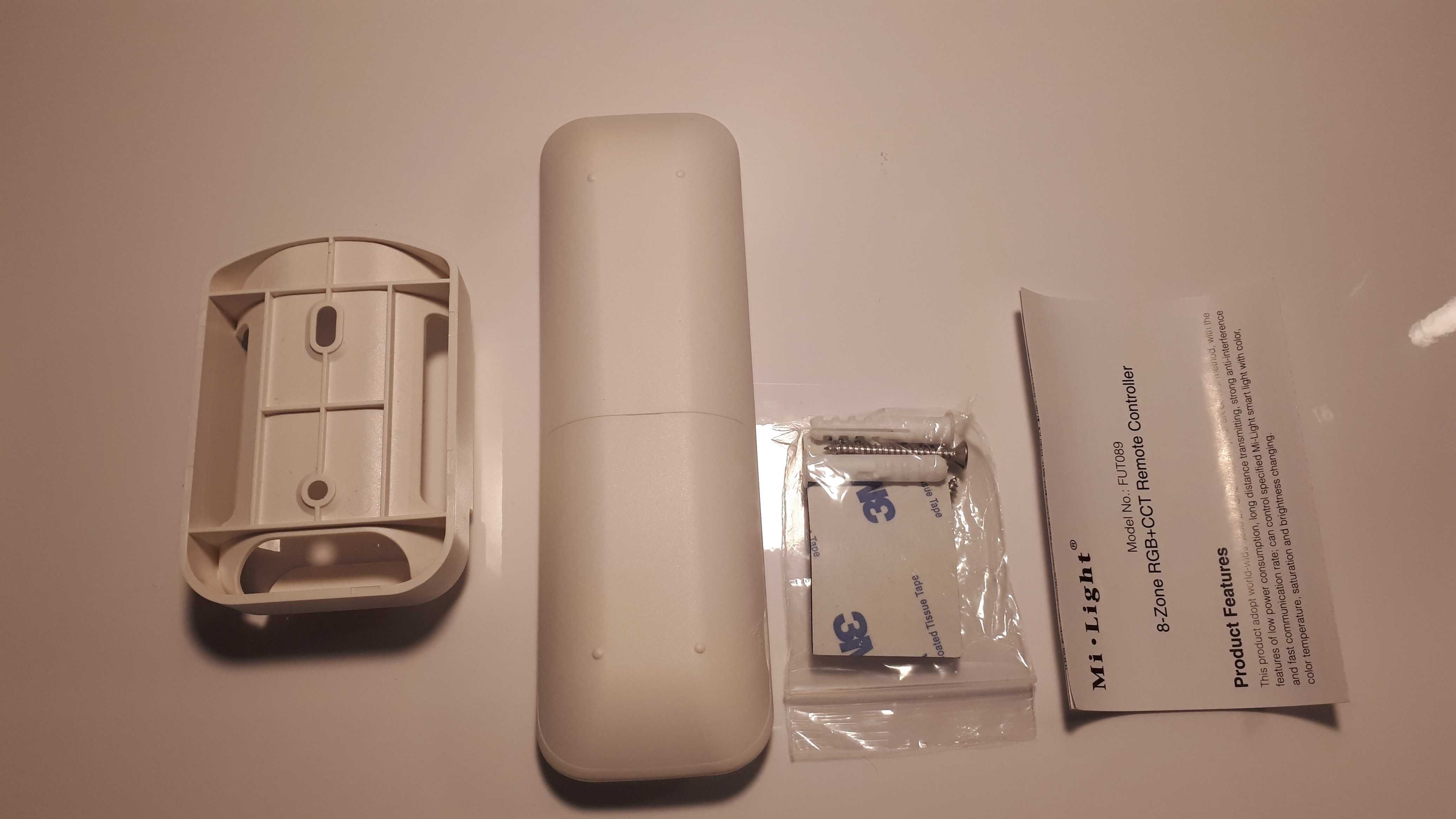 Pilot Mi Light LED RGB + CCT 8 strefowy FUT089 biały