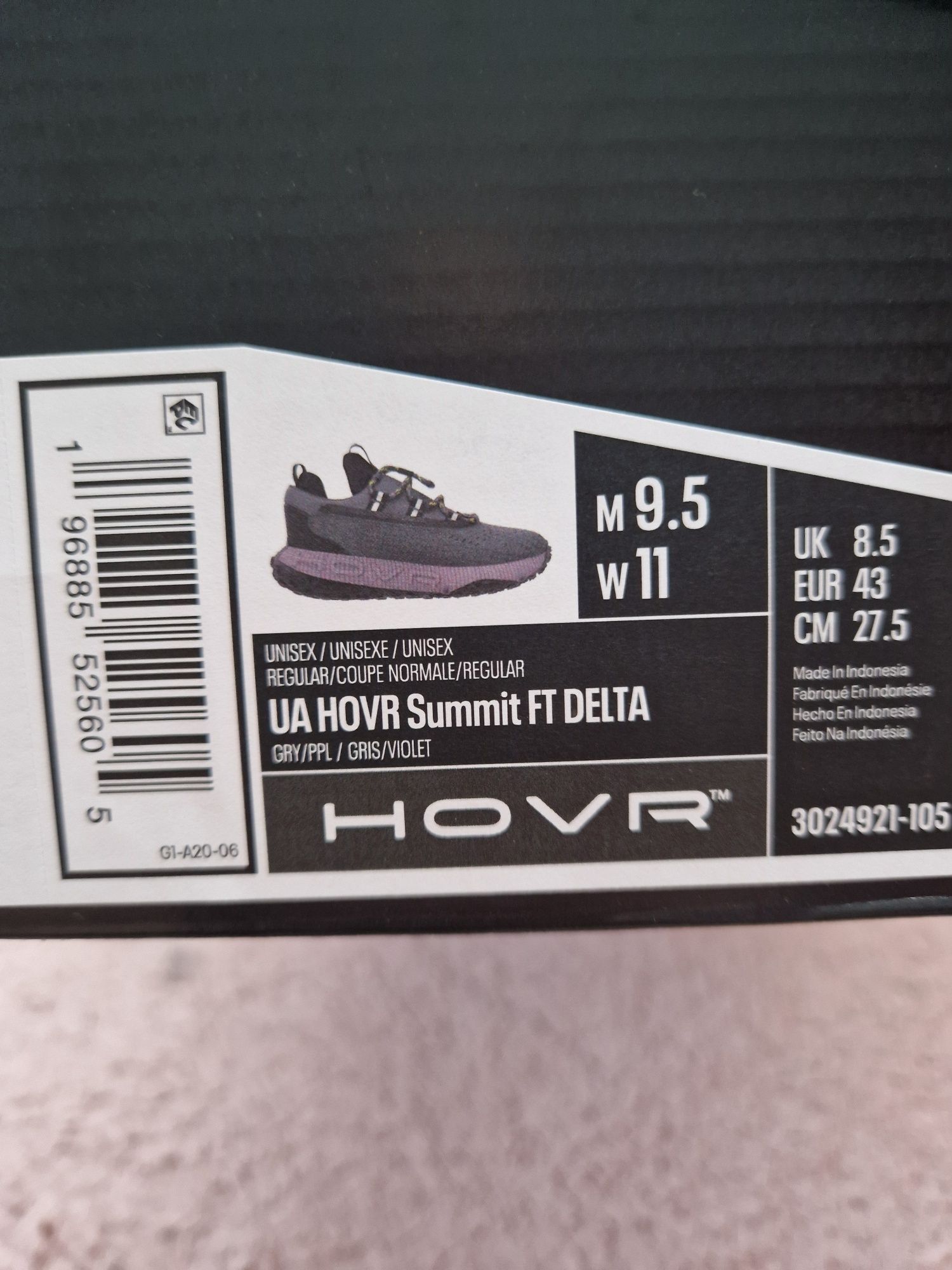 Buty under armour ua hovr dummit ft delta