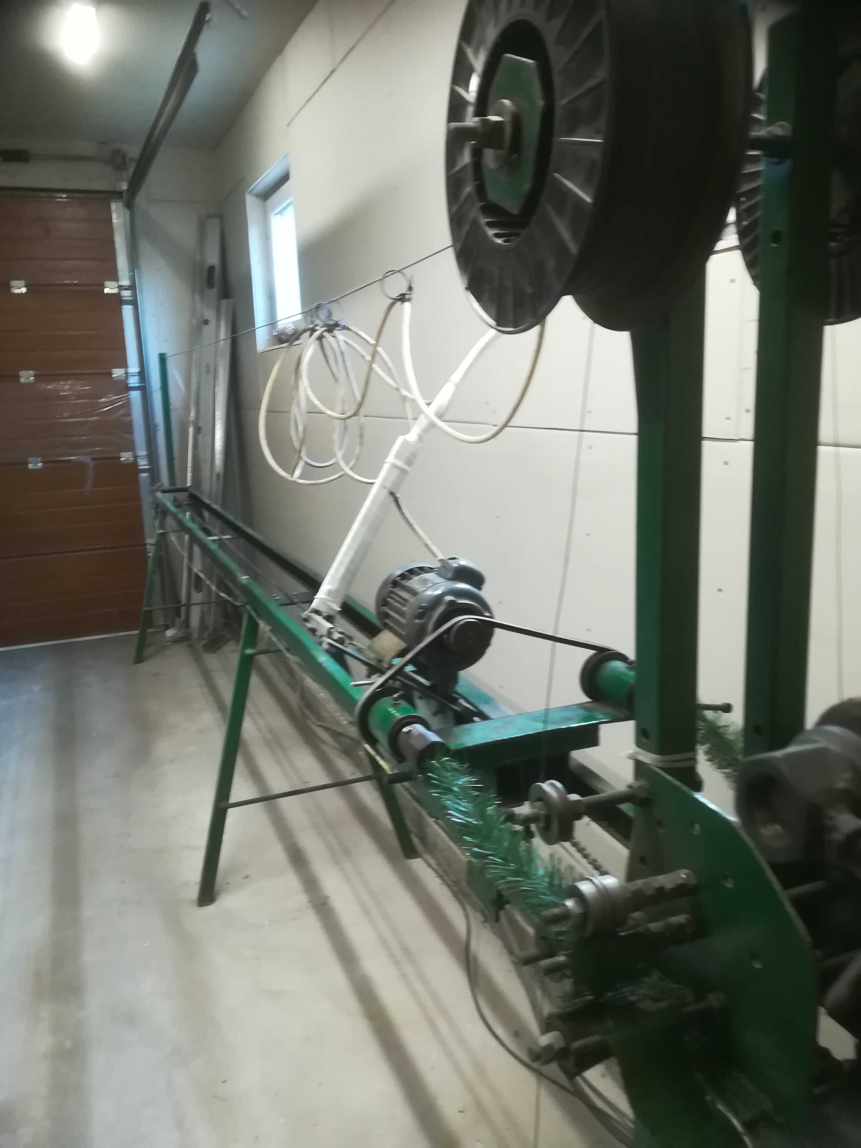 Maszyna do produkcji choinek  wieńcy  sztucznych , kołowrotek