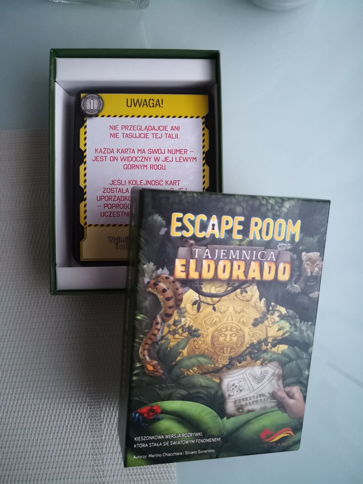 Gra Escape Room Tajemnica Eldorado