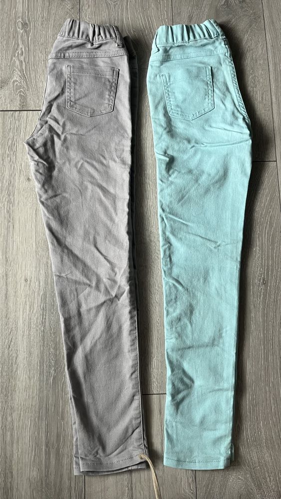 Zestaw spodnie getry legginsy 146cm