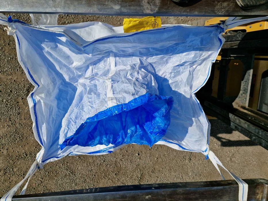 Big Bag z wkładką foliowa worek  bagi do kiszenia kukurydzy CCM 170 cm