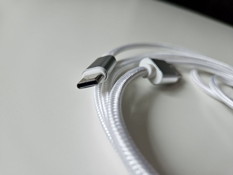 Nowy Kabel 3 w 1 USB typ C Micro USB Iphone lightning