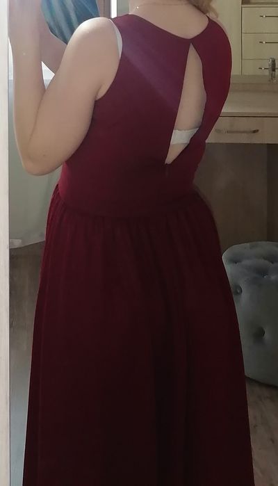 Sukienka wieczorowa długa, studniówka, karnawał