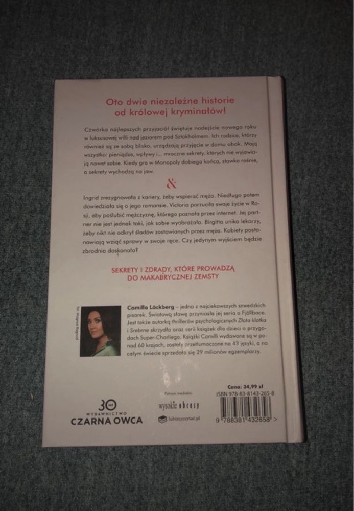 Idziesz do więzienia & Kobiety bez listosci Camila Lackberg