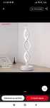 Candeeiro led semi novo