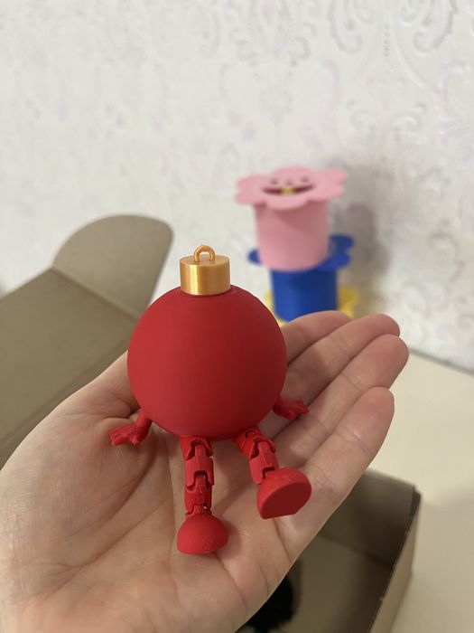 3D принт корпоративні замовлення, новорічні іграшки, прикраси, декор