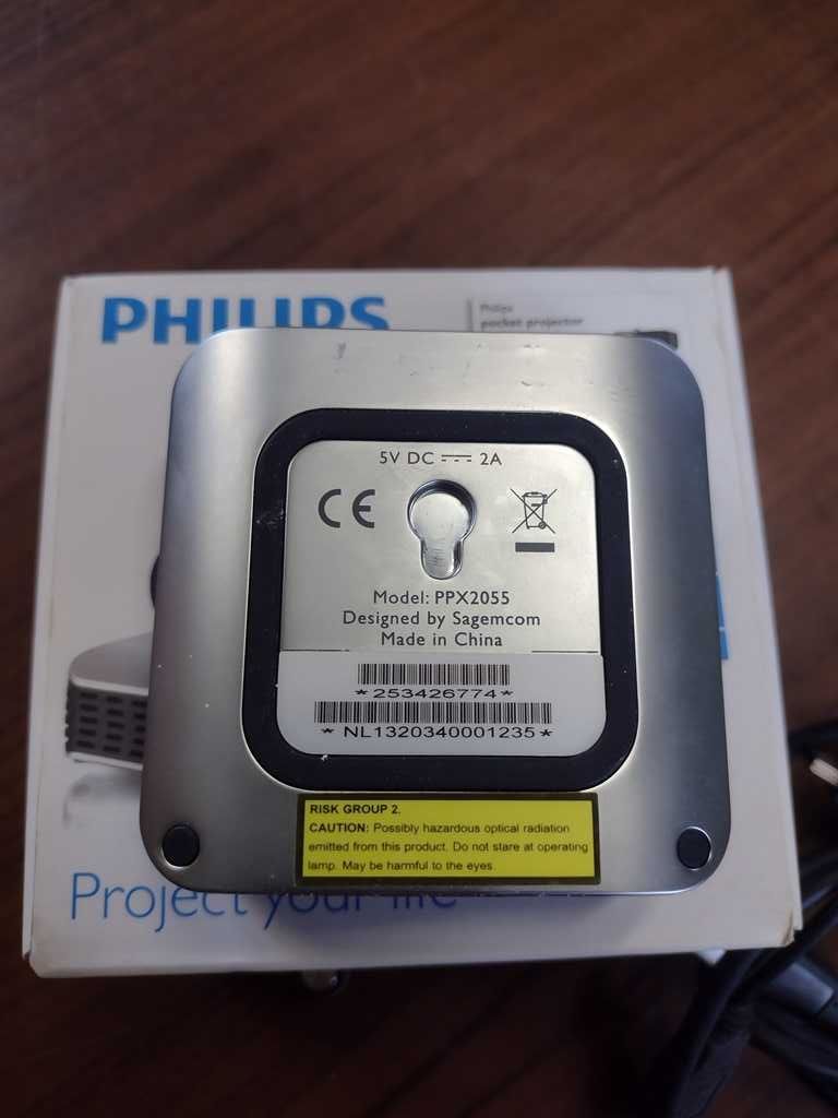 Projektor / rzutnik kieszonkowy Philips PPX2055/EU