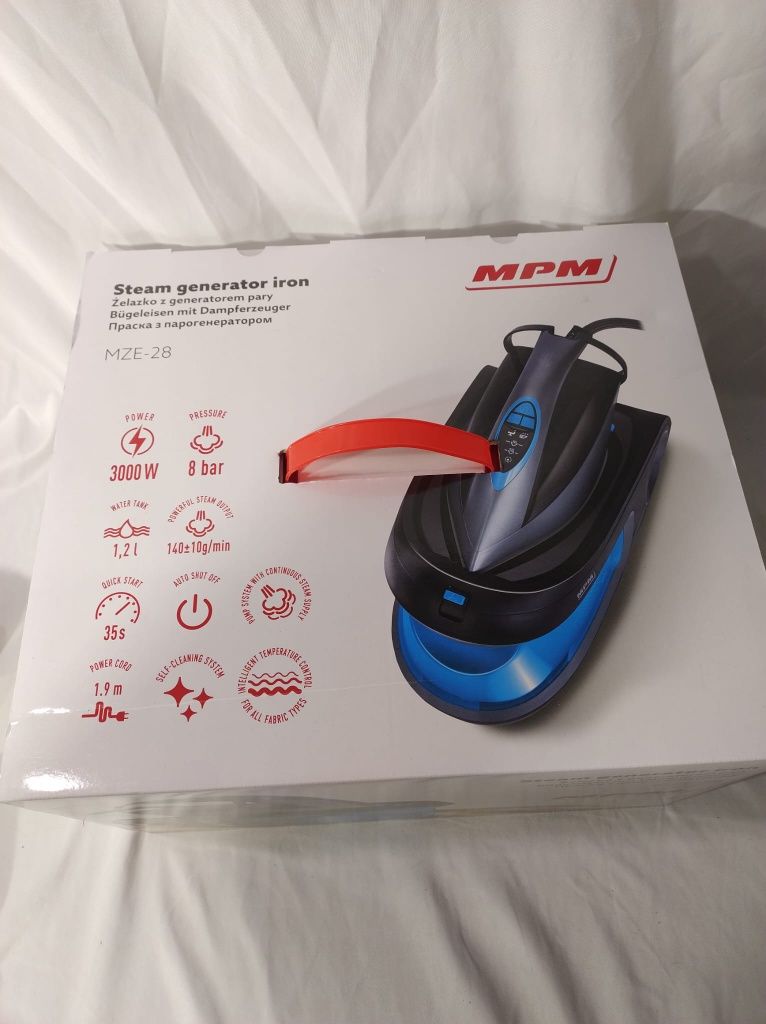 Żelazko z generatorem pary MPM MZE 28