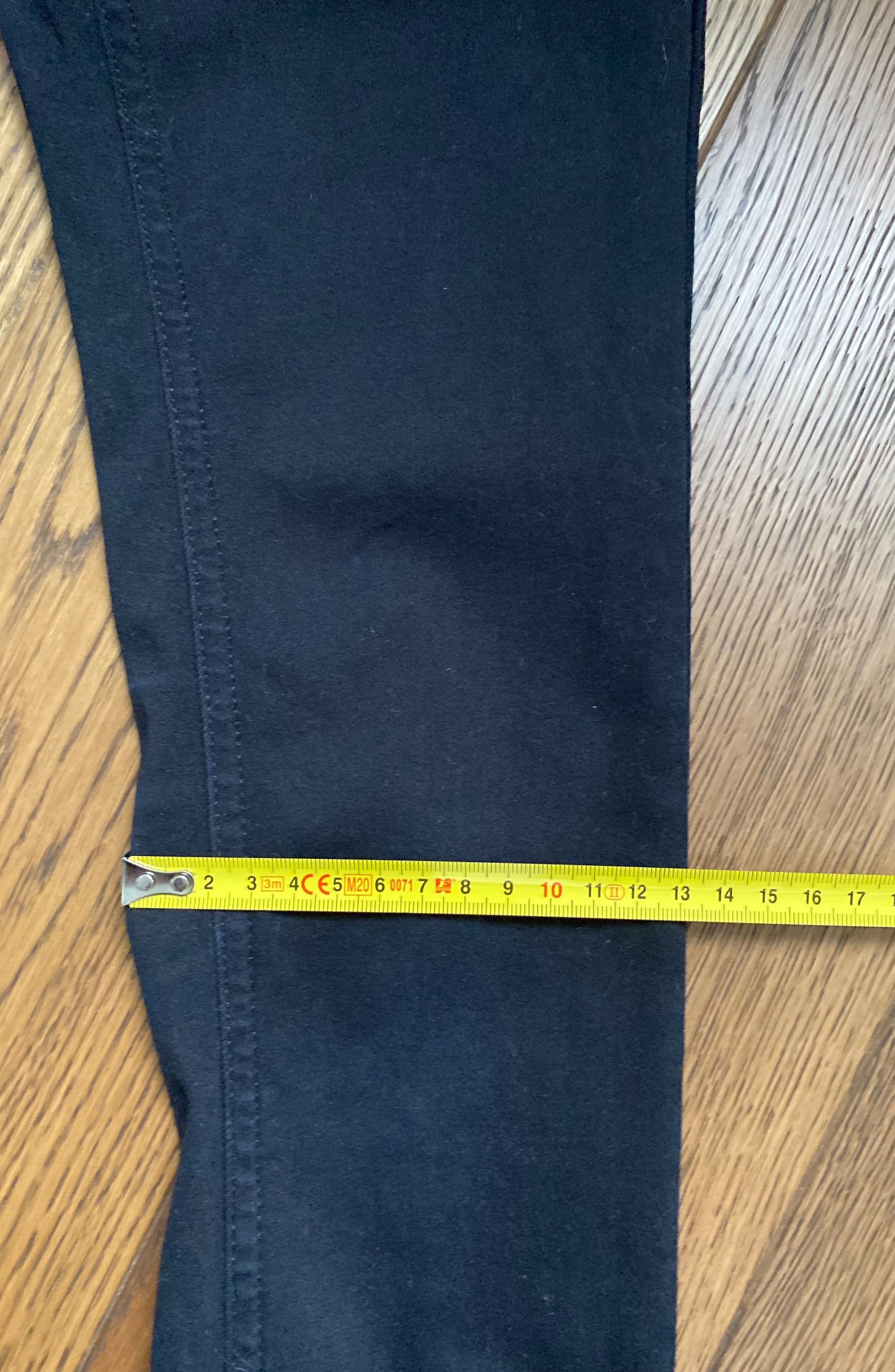 Czarne wąskie szczupłe jeansy S ginatricot 152/158