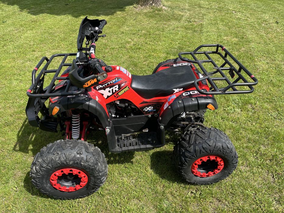 Quad 125 1+1 XTR Phyton kola 8 cali, LED. Mozliwy transport
